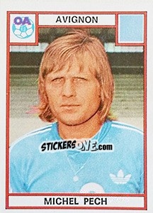 Sticker Michel Pech - Football France 1975-1976 - Panini