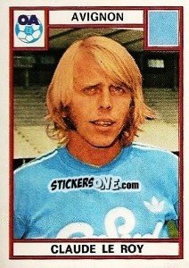 Cromo Claude Le Roy - Football France 1975-1976 n. 19 - Panini