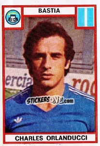 Sticker Charles Orlanducci - Football France 1975-1976 - Panini