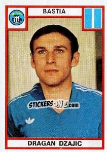 Figurina Dragan Dzajic - Football France 1975-1976 - Panini