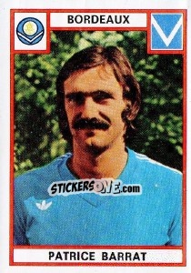 Figurina Patrice Barrat - Football France 1975-1976 n. 45 - Panini