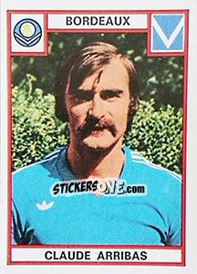 Cromo Claude Arribas - Football France 1975-1976 n. 46 - Panini