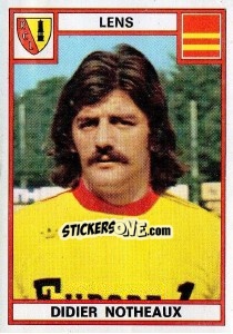 Cromo Didier Motheaux - Football France 1975-1976 - Panini