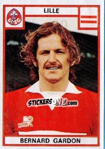 Sticker Bernard Gardon - Football France 1975-1976 n. 76 - Panini