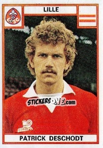 Sticker Patrick Deschodt - Football France 1975-1976 n. 77 - Panini