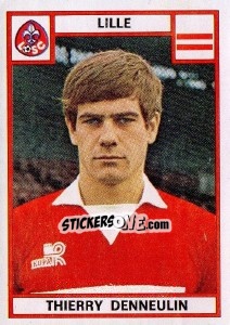 Figurina Thierry Denneulin - Football France 1975-1976 n. 78 - Panini