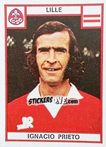 Cromo Ignacio Prieto - Football France 1975-1976 - Panini