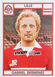 Cromo Gabriel Desmenez - Football France 1975-1976 n. 86 - Panini