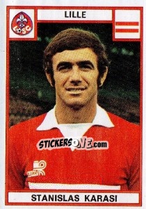 Cromo Stanislas Karasi - Football France 1975-1976 n. 87 - Panini