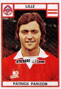 Sticker Patrick Parizon - Football France 1975-1976 - Panini