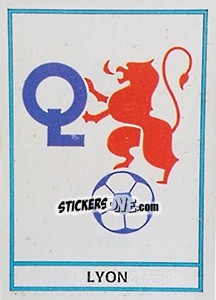 Sticker Badge - Football France 1975-1976 n. 90 - Panini