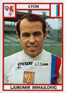 Sticker Ljubomir Mihajlovic - Football France 1975-1976 n. 96 - Panini