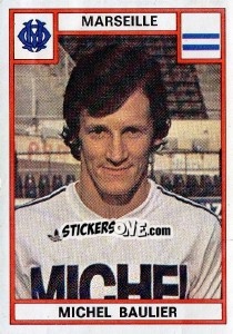 Cromo Michel baulier - Football France 1975-1976 - Panini