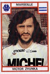 Sticker Victor Zvunka - Football France 1975-1976 - Panini