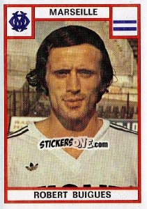 Figurina Robert Buigues - Football France 1975-1976 - Panini