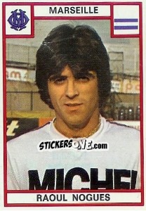Figurina Raoul Nogues - Football France 1975-1976 - Panini