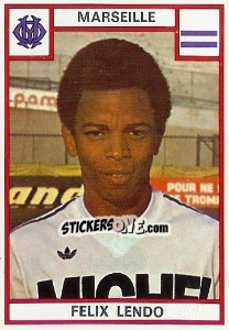 Sticker Felix Lendo - Football France 1975-1976 n. 120 - Panini