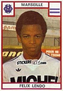 Sticker Felix Lendo - Football France 1975-1976 - Panini