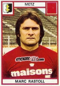 Figurina Marc Rastoll - Football France 1975-1976 - Panini