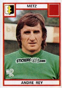 Figurina Andre Rey - Football France 1975-1976 n. 140 - Panini