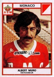 Sticker Albert Muro - Football France 1975-1976 n. 142 - Panini