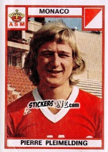 Sticker Pierre Pleimelding - Football France 1975-1976 - Panini