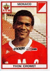 Sticker Yvon Chomet - Football France 1975-1976 n. 148 - Panini