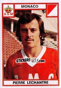 Cromo Pierre Lechantre - Football France 1975-1976 - Panini