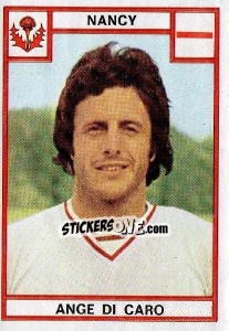 Cromo Ange Di Caro - Football France 1975-1976 - Panini