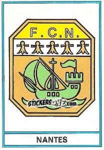Sticker Badge - Football France 1975-1976 n. 175 - Panini