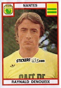 Figurina Raynald Denoueix - Football France 1975-1976 - Panini