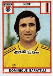 Cromo Dominique Baratelli - Football France 1975-1976 n. 194 - Panini