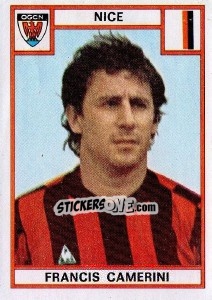 Figurina Francis Camerini - Football France 1975-1976 - Panini