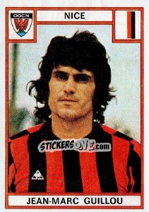 Sticker Jean-Marc Guillou - Football France 1975-1976 - Panini