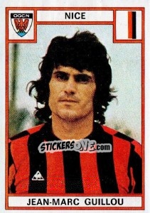 Sticker Jean-Marc Guillou - Football France 1975-1976 n. 202 - Panini