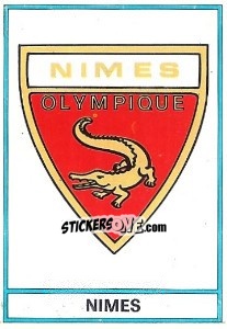 Sticker Badge - Football France 1975-1976 n. 209 - Panini