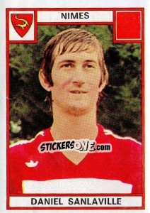 Cromo Daniel Sanlaville - Football France 1975-1976 n. 214 - Panini