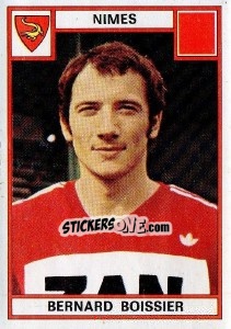 Cromo Bernard Boissier - Football France 1975-1976 - Panini