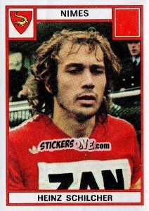 Sticker Heinz Schilcher - Football France 1975-1976 - Panini