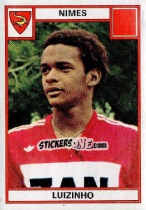 Sticker Luizinho - Football France 1975-1976 - Panini