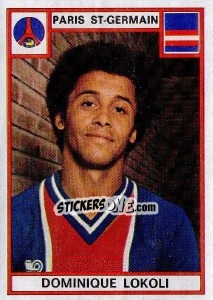 Cromo Dominique Lokoli - Football France 1975-1976 n. 230 - Panini