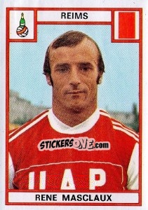 Sticker Rene Masclaux - Football France 1975-1976 n. 246 - Panini