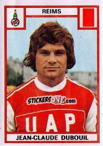 Sticker Jean-Claude Dubouil - Football France 1975-1976 - Panini