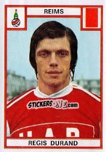 Sticker Regis Durand - Football France 1975-1976 n. 250 - Panini