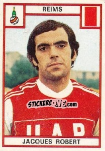 Sticker Jacques Robert - Football France 1975-1976 - Panini