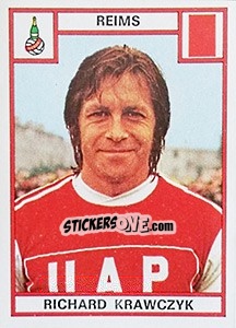 Sticker Richard Krawczyk - Football France 1975-1976 - Panini