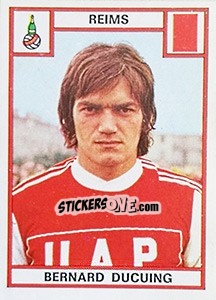 Sticker Bernard Ducuing - Football France 1975-1976 n. 255 - Panini