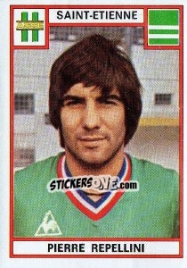 Cromo Pierre Repellini - Football France 1975-1976 n. 263 - Panini