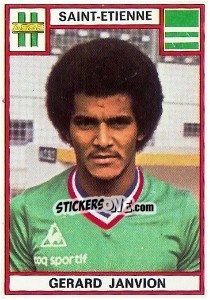 Cromo Gerard Janvion - Football France 1975-1976 - Panini