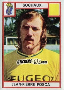 Sticker jedan-Pierre Posca - Football France 1975-1976 n. 284 - Panini